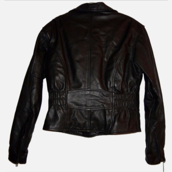 Just Leathers San Jose Biker Moto Jacket - Picture 4 of 6